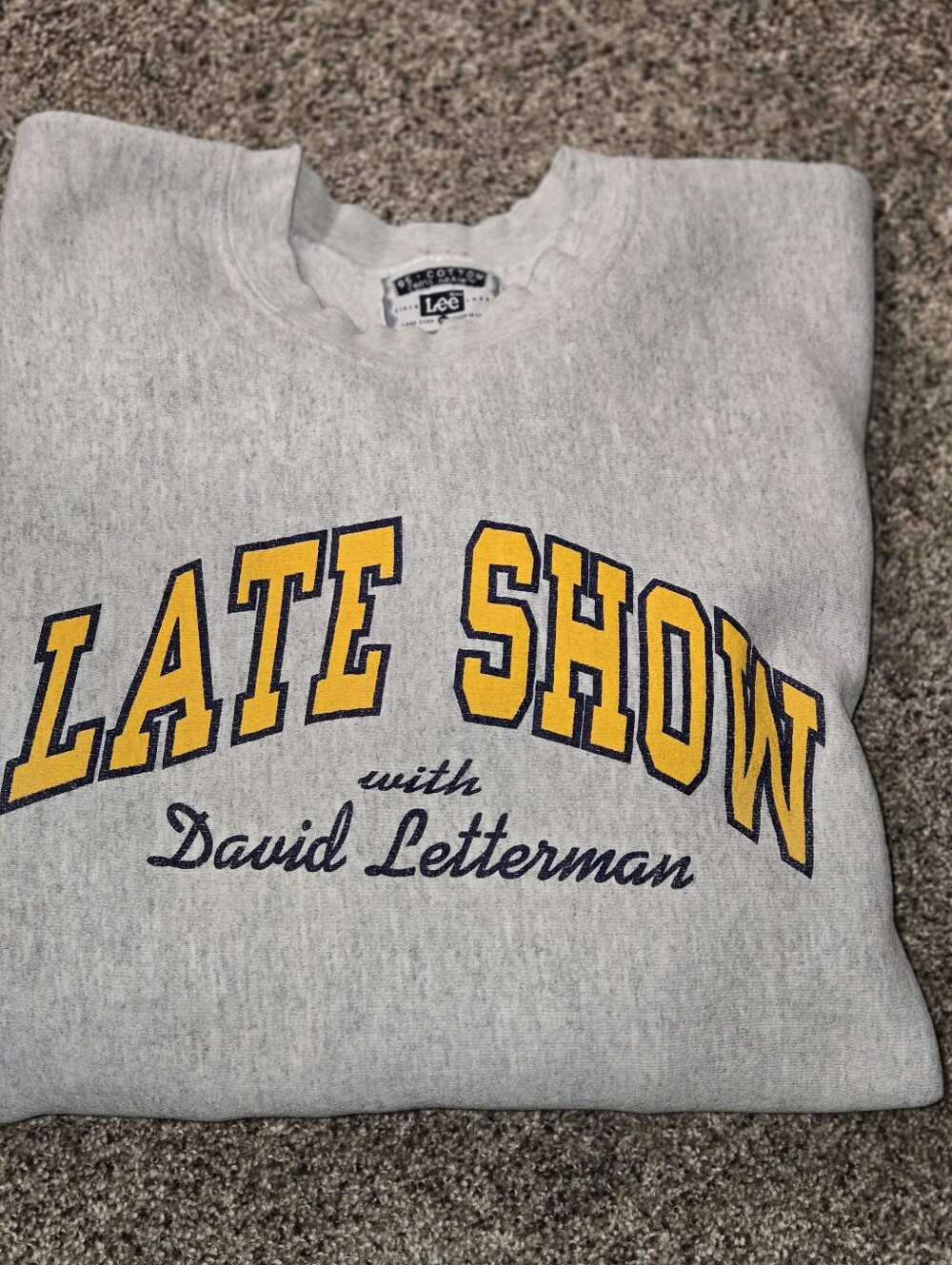 Late Night David Letterman Show
